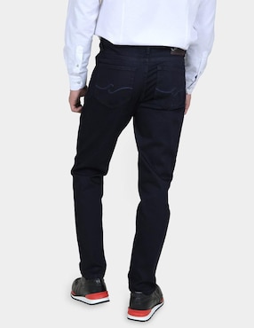 Jeans slim Cuadra lavado obscuro para hombre