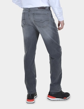 Jeans slim Cuadra lavado claro para hombre