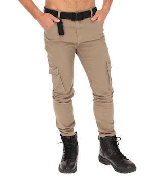 Pantalón slim Chb Chili Beans Clothing Co. de algodón para hombre