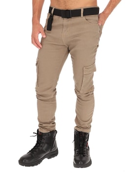 Pantalón slim Chb Chili Beans Clothing Co. de algodón para hombre