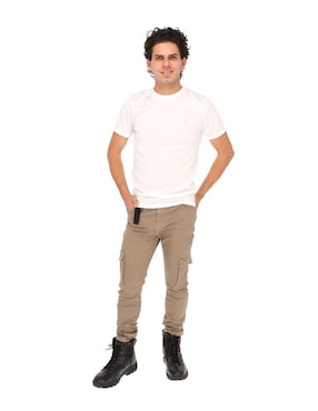 Pantalón slim Chb Chili Beans Clothing Co. de algodón para hombre