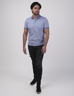 Playera tipo polo Pavini para hombre