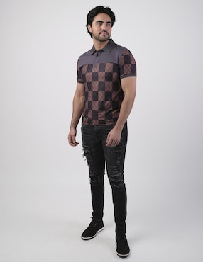 Playera tipo polo Pavini para hombre