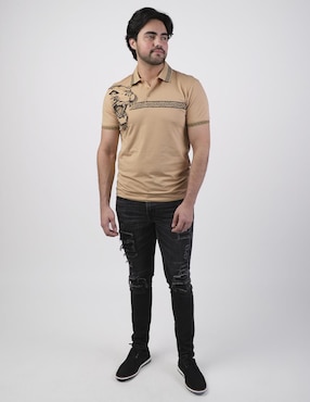 Playera tipo polo Pavini para hombre