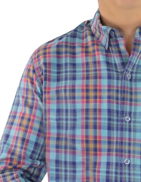 Camisa casual Innermotion de algodón manga larga para hombre