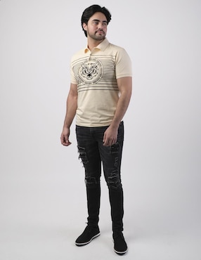 Playera tipo polo Pavini para hombre