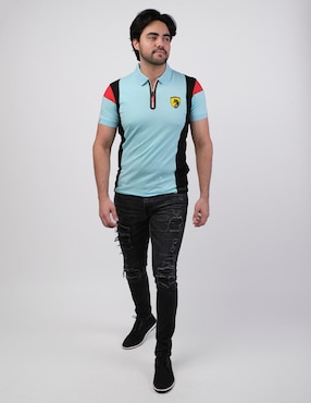 Playera tipo polo Pavini para hombre