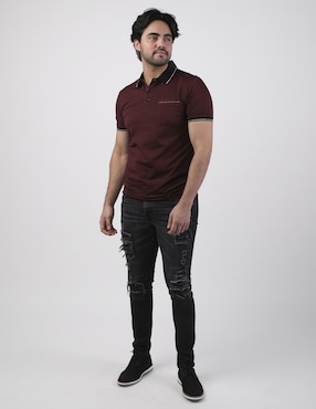 Playera tipo polo Pavini para hombre