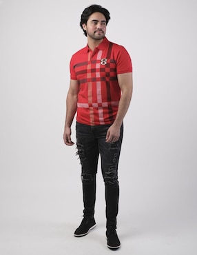 Playera tipo polo Pavini para hombre