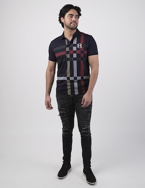 Playera tipo polo Pavini para hombre