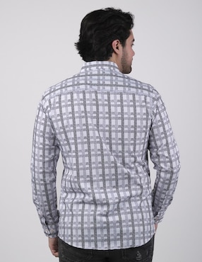 Camisa casual Benziny manga larga para hombre