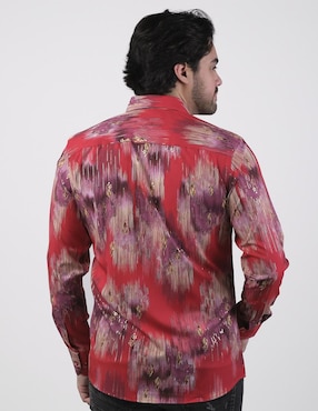 Camisa casual Benziny manga larga para hombre