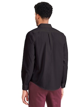 Camisa casual Dockers de algodón manga larga para hombre