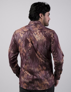 Camisa casual Benziny manga larga para hombre