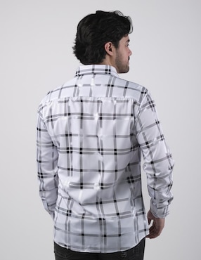 Camisa casual Benziny manga larga para hombre