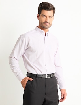 Camisa Casual Cavalatti Manga Larga Para Hombre