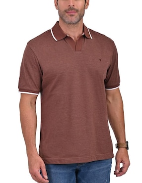 Playera Tipo Polo Yale Para Hombre