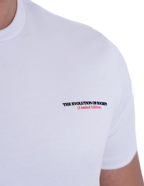 Playera Pavi Italy cuello redondo para hombre