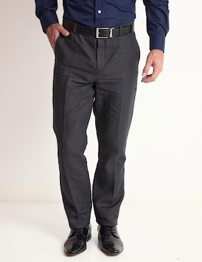 Pantalón Slim Ábito De Lino Para Hombre