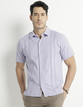 Guayabera Manga Corta Costavana Para Hombre