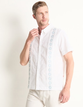 Guayabera Manga Corta Costavana Para Hombre