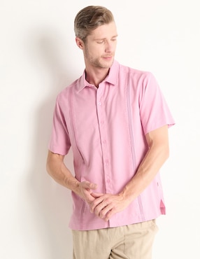 Guayabera Manga Corta Costavana Para Hombre