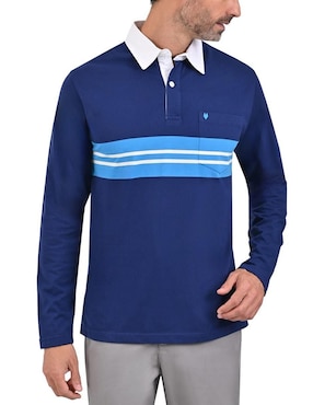 Playera Tipo Polo Yale Para Hombre