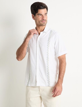 Guayabera Manga Corta Costavana Para Hombre