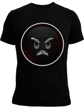 Playera Marëvnyk Black Lives Matter Luther King cuello redondo para hombre