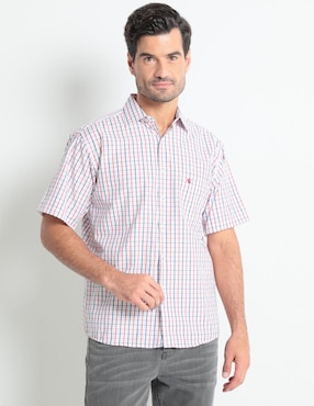 Camisa Casual Manchester Manga Corta Para Hombre