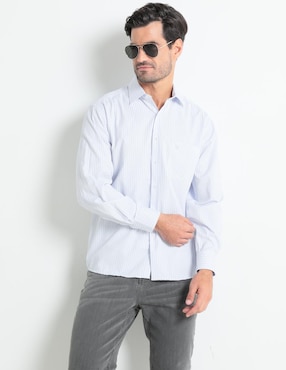 Camisa Casual Manchester Manga Larga Para Hombre