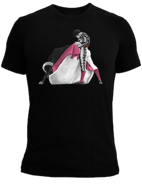 Playera Marëvnyk Taurina Fiesta Brava Toros Verónica cuello redondo para hombre