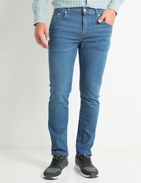 Jeans Slim JBE Deslavado Para Hombre