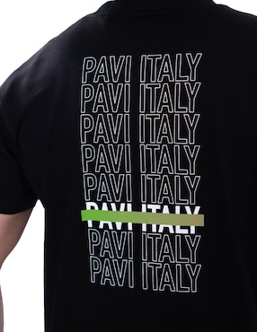 Playera Pavi Italy 04-5068n cuello redondo para hombre