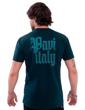 Playera Pavi Italy cuello redondo para hombre
