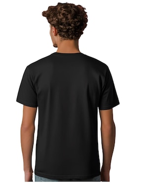 Playera Marëvnyk Naranja Mecánica Alex Delarge cuello redondo para hombre