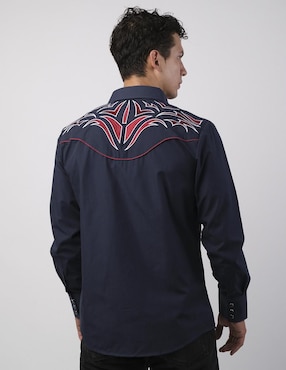 Camisa casual Cuaco manga larga para hombre