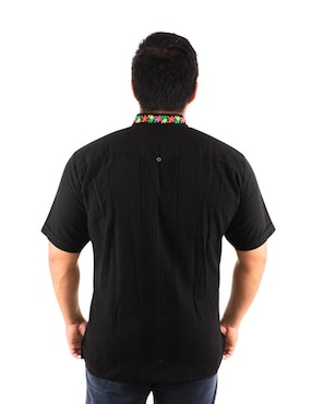 Guayabera manga corta Teya Artesanal para hombre