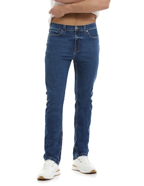 Jeans Straight Buffalo Jeans David Bitton Lavado Stone Wash Para Hombre