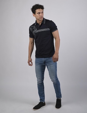 Playera tipo polo Pavini para hombre