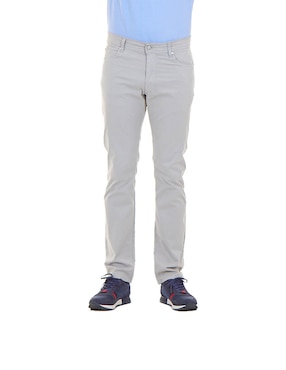 Pantalón Straight Ferrioni De Algodón Para Hombre