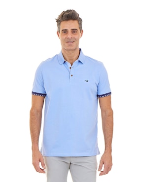 Playera Tipo Polo Ferrioni Edesia Para Hombre