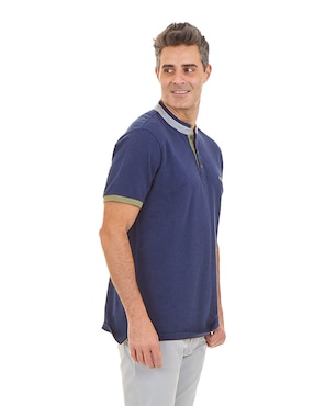 Playera Tipo Polo Ferrioni Druso Para Hombre