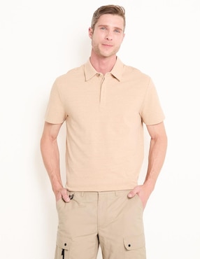 Playera tipo polo JBE para hombre
