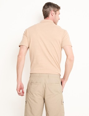 Playera tipo polo JBE para hombre