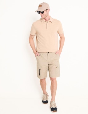 Playera tipo polo JBE para hombre