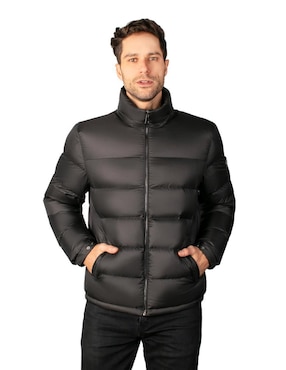 Chamarra acolchada Greenlander con capucha para hombre