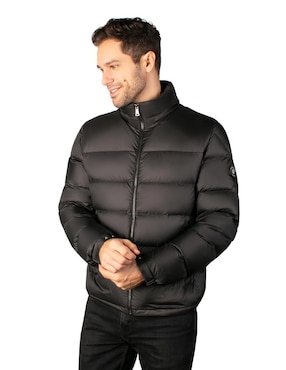 Chamarra acolchada Greenlander con capucha para hombre