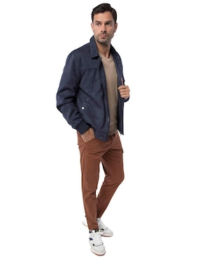 Chamarra casual Generra repelente al agua para hombre