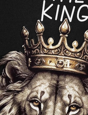 Playera FNC Collezioni the king cuello redondo para hombre